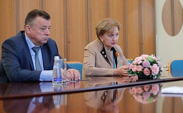 Встреча заместителя Председателя СФ Галины Кареловой с депутатом Парламента Республики Молдова Зинаидой Гречаный