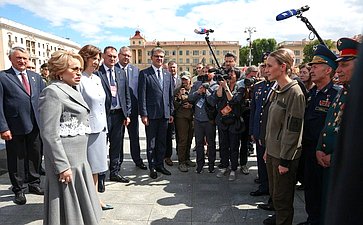 XIII Форум регионов Беларуси и России. Церемония старта автопробега проекта «Города-герои — города Героев»