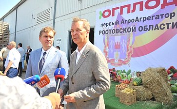 Первый заместитель Председателя Совета Федерации Андрей Яцкин