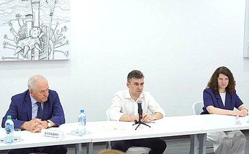 Законодатели провели встречу с губернатором Ивановской области Станиславом Воскресенским