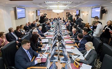 Заседание Комитета Совета Федерации по международным делам