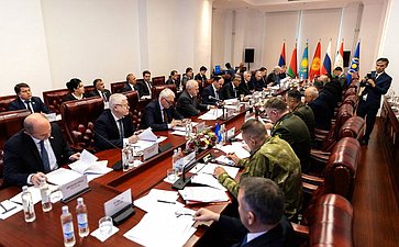 Заседание координационного совещания председателей комитетов по обороне и безопасности парламентов государств членов ОДКБ при Совете Парламентской Ассамблеи Организации Договора о коллективной безопасности