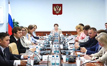 Заседание Комитета Совета Федерации по социальной политике