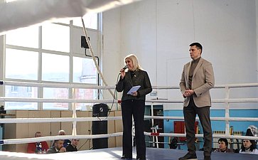 Светлана Кириллова приняла участие в награждении победителей чемпионата и первенства Костромской области по боксу