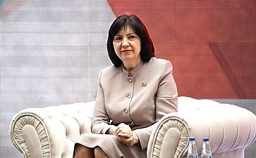 Председатель Совета Республики Национального Собрания Республики Беларусь Наталья Кочанова