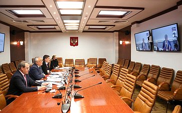 Участие сенаторов РФ в заседании постоянной комиссий ПА ОДКБ по политическим вопросам и международному сотрудничеству