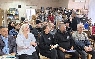 Ольга Бас провела мероприятие в рамках проекта «Добрые встречи» ЛНР