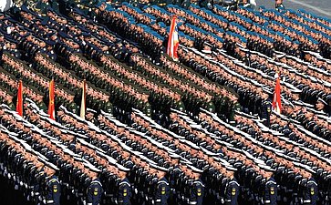В ознаменование 78-й годовщины Победы в Великой Отечественной войне 1941–1945 годов в Москве состоялся военный парад