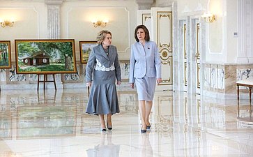 Встреча Председателя Совета Федерации Валентины Матвиенко с Президентом Республики Беларусь Александром Лукашенко