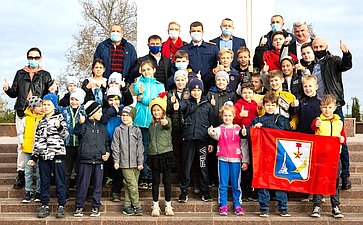 Е. Алтабаева приняла участие в патриотической акции в Севастополе