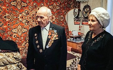 Дмитрий Горицкий поздравил ветеранов Великой Отечественной войны