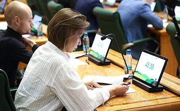 Написание Первого всероссийского аграрного диктанта сенаторами РФ и сотрудниками Аппарата СФ