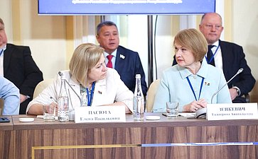 Встреча Председателя СФ Валентины Матвиенко и Председателя Совета Республики Национального собрания Республики Беларусь Натальи Кочановой с руководителями органов государственной власти субъектов Российской Федерации и регионов Республики Беларусь