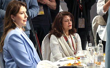 XXVIII Петербургский международный экономический форум (ПМЭФ’25). Бизнес-завтрак «Вклад женщин в развитие технологий и инноваций для здорового общества»