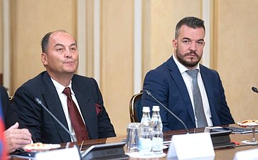 Встреча В. Матвиенко с Председателем Национального совета Словацкой Республики Андреем Данко