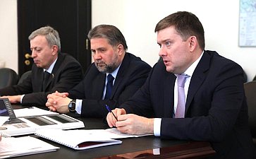 Встреча Николая Журавлева с губернатором Нижегородской области Глебом Никитиным