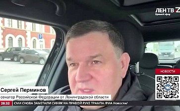 Сергей Перминов ответил на вопросы регионального «ЛенТВ24» о праздновании Дня России – 12 июня