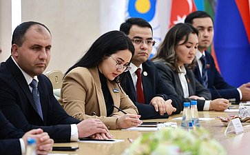 В рамках поездки состоялась встреча с Председателем Совета Республики Национального собрания Республики Беларусь Натальей Кочановой