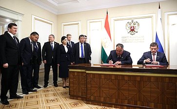 14-е заседание Комиссии по сотрудничеству Совета Федерации Федерального Собрания Российской Федерации и Маджлиси милли Маджлиси Оли Республики Таджикистан