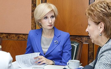 М. Оргеева Заседание Комиссии Совета законодателей по вопросам социальной политики