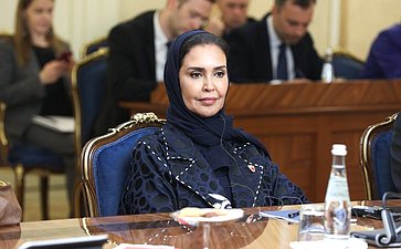 Встреча Председателя Совета Федерации Валентины Матвиенко с Председателем Консультативного совета Национального собрания Королевства Бахрейн Али Бен Салехом Ас-Салехом