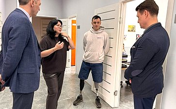 Олег Голов в Уфе посетил протезно-ортопедические центры