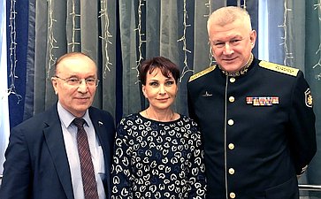 И. Чернышенко, Т. Кусайко и Н. Евменов