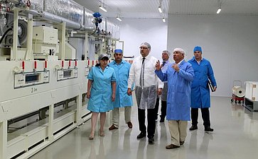 К. Косачев посетил завод по производству полупроводниковых приборов в Республике Марий Эл
