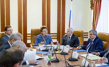 Заседание Комиссии Совета законодателей по делам Федерации, региональной политике и местному самоуправлению