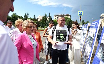 В ходе рабочей поездки Валентина Матвиенко посетила Конгресс-центр «Россия»