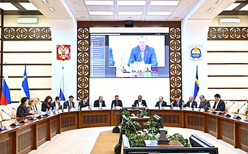 Рабочая поездка первого заместителя Председателя Совета Федерации Андрея Яцкина в Республику Бурятия