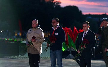 В память о событиях Великой Отечественной войны в ночь на 22 июня прошел митинг-реквием