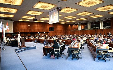 15-й Саммит женщин – председателей парламентов. Сессия 1 «Женщины, мир и безопасность 25 лет спустя: сохраняющиеся проблемы и движение вперед»