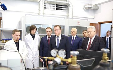 Фарит Мухаметшин в ходе поездки в регион принял участие в мероприятиях, приуроченных ко Дню российской науки