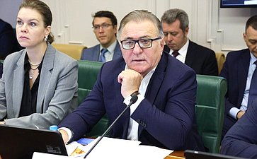 Заседание Комитета Совета Федерации по аграрно-продовольственной политике и природопользованию
