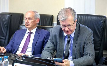 Заседание Комитета Совета Федерации по Регламенту и организации парламентской деятельности