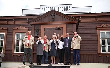 Людмила Скаковская приветствовала юных пассажиров «Поезда Памяти» на тульской земле