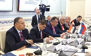 Встреча заместителя Председателя Совета Федерации Константина Косачева с делегацией Народного Совета Сирийской Арабской Республики
