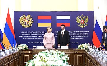 Делегация Совета Федерации приняла участие в работе Межпарламентской комиссии по сотрудничеству Федерального Собрания РФ и Национального Собрания Республики Армения