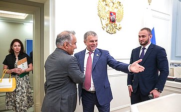 Встреча Белана Хамчиева с Консультативным советом Королевства Саудовская Аравия с Чрезвычайным и Полномочным Послом Королевства Саудовская Аравия в Российской Федерации