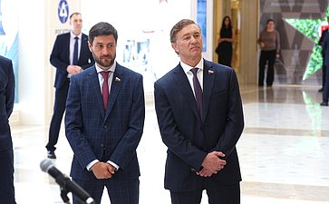 Открытие в Совете Федерации выставки «Гордость. Вдохновение. Мечта», посвященной 80-летию атомной промышленности