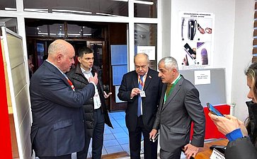 Рабочий визит делегации Совета Федерации для наблюдения за внеочередными выборами Президента Азербайджанской Республики в составе миссий международных наблюдателей