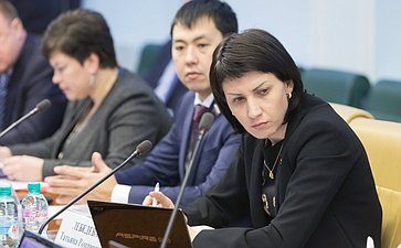 Т. Лебедева Заседание Комитета СФ по социальной политике