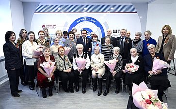 Татьяна Сахарова в рамках работы в регионе приняла участие в торжественном мероприятии с участием ветеранов-блокадников и членов общественной организации «Дети войны»