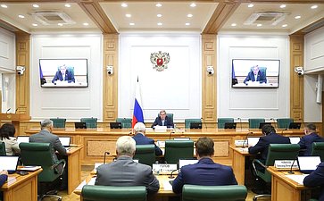 Заседание Комитета Совета Федерации по федеративному устройству, региональной политике, местному самоуправлению и делам Севера