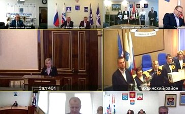 Сергей Перминов по ВКС принял участие в заседании правительства Ленинградской области