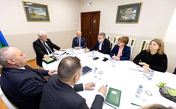 Владимир Чижов в ходе рабочей поездки в регион провел ряд встреч
