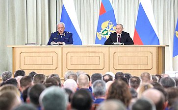 Валентина Матвиенко приняла участие в расширенном заседании коллегии Генеральной прокуратуры Российской Федерации