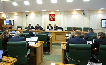 Заседание Комитета СФ по бюджету и финансовым рынкам с участием представителей Чукотки