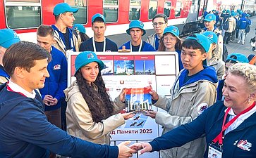 Участники проекта «Поезд Памяти» посетили белорусский город Жлобин